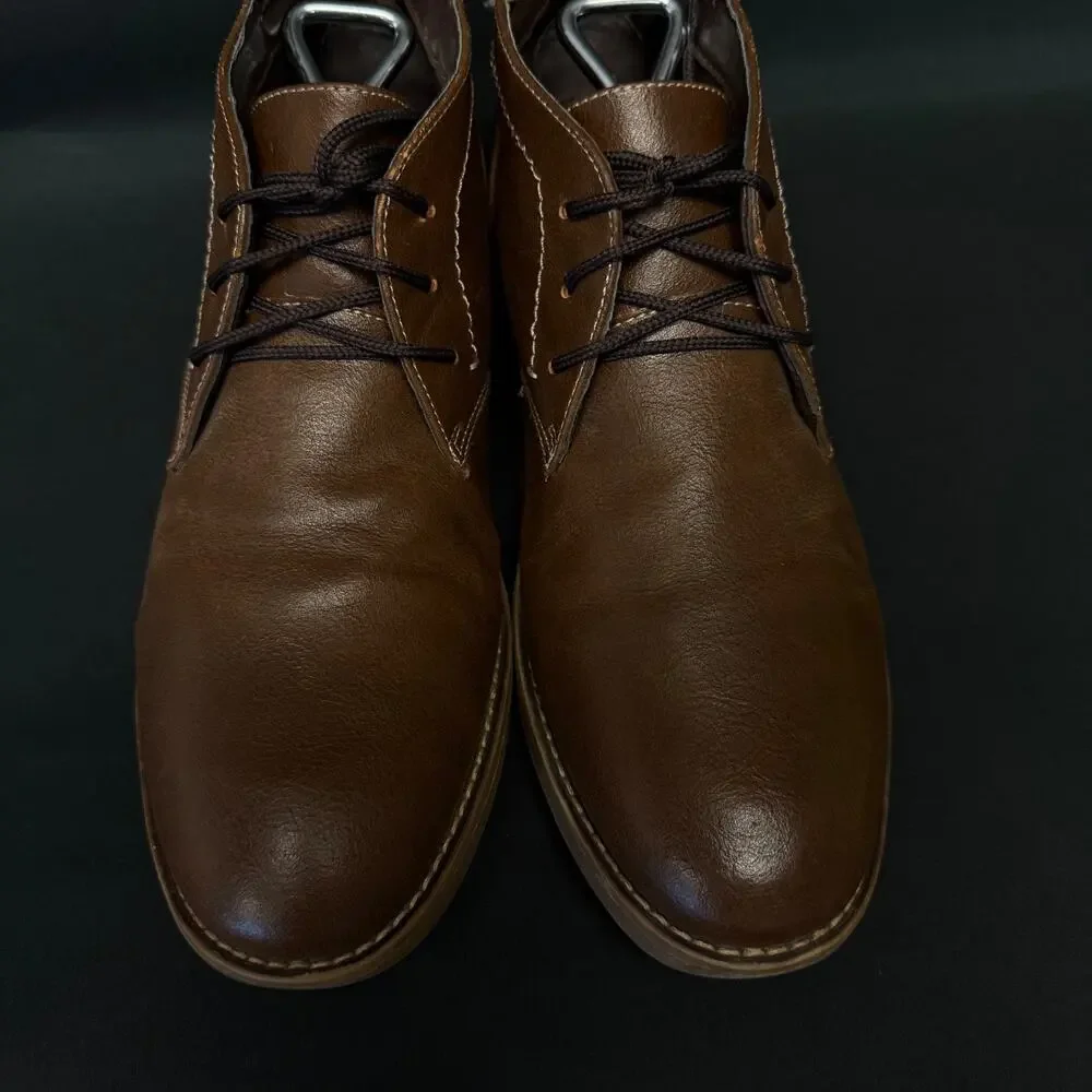 DEXTER COMFORT CORBIN Casual Boot Men's US 12 Brown Cafe Brun Lace Up